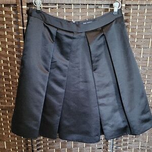 Pink Tartan Black A-Line Skirt